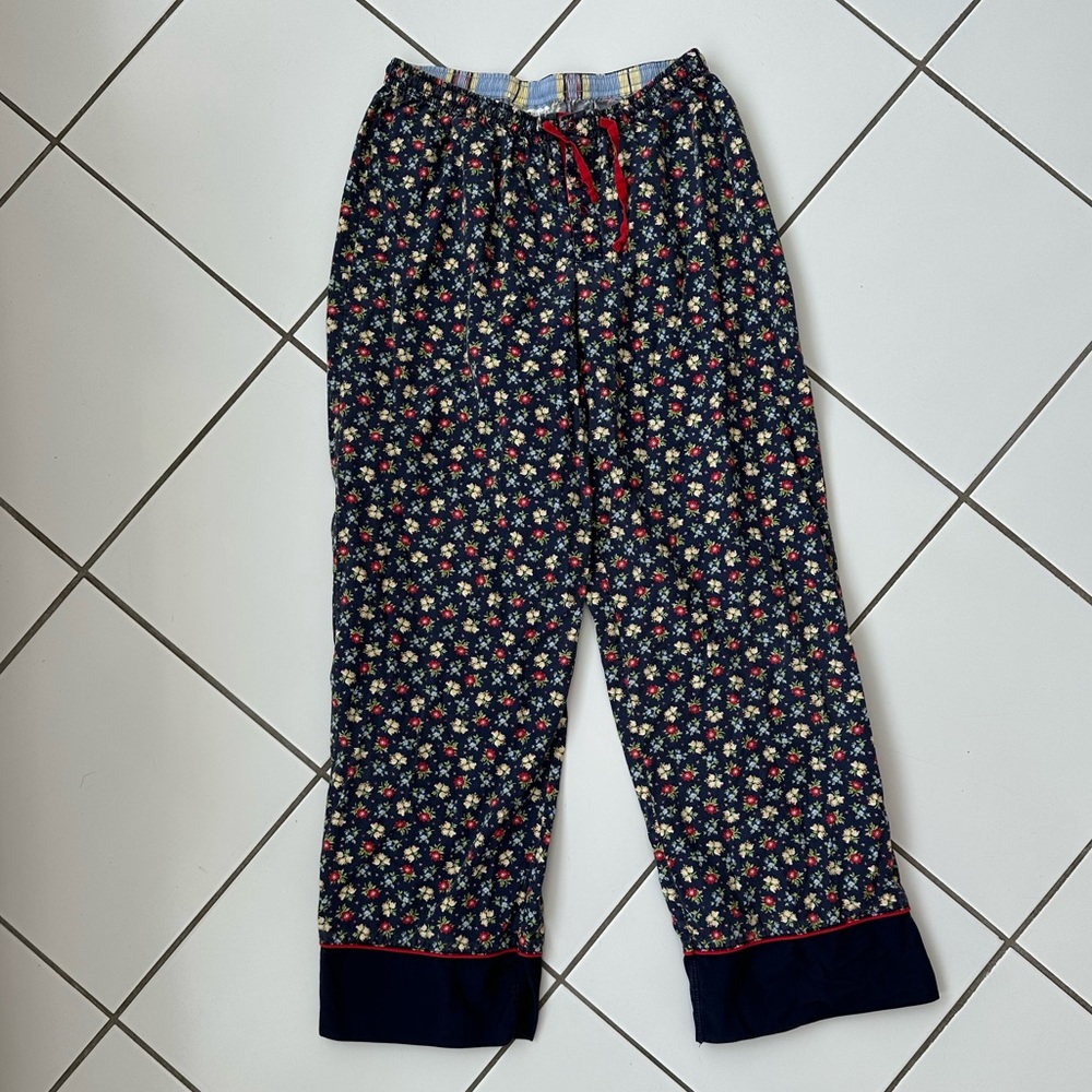 Tommy Hilfiger Floral Pattern Sleep Pajama Pants